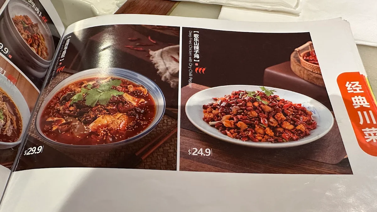 Menu, Spicy Joint Chatswood