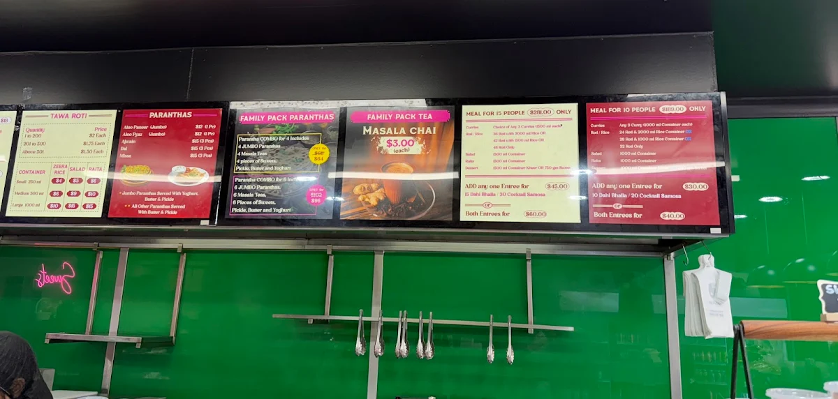 Menu, Daadi's Kitchen Toongabbie - Top Indian Sweet Shop & Pure Vegetarian Takeaway & Catering