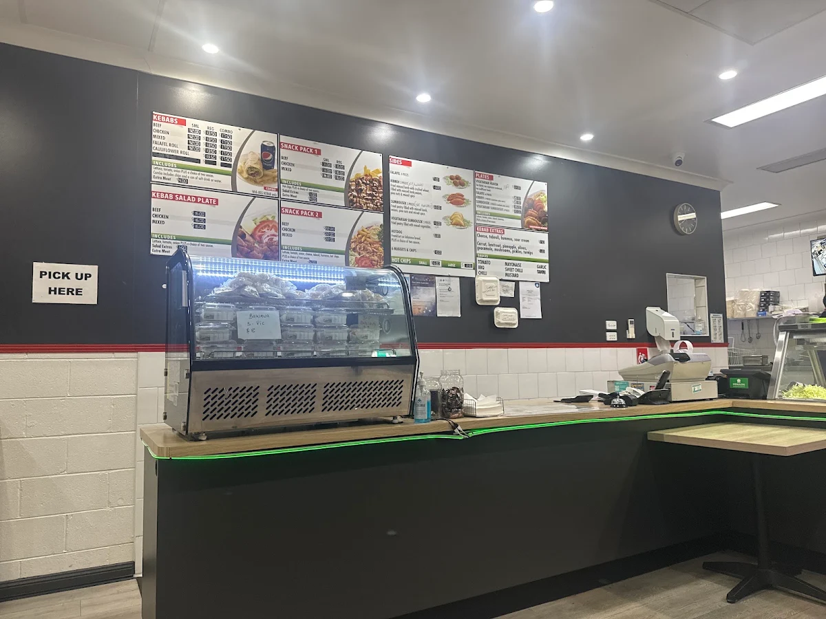 Menu, Big Nick's Gourmet Kebabs