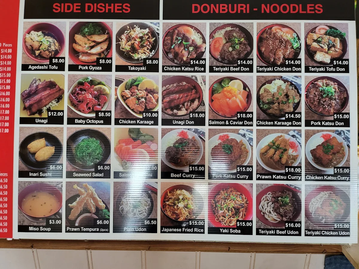 Menu, Iron Chef Dine-in & Takeaway (21st Anniversary)