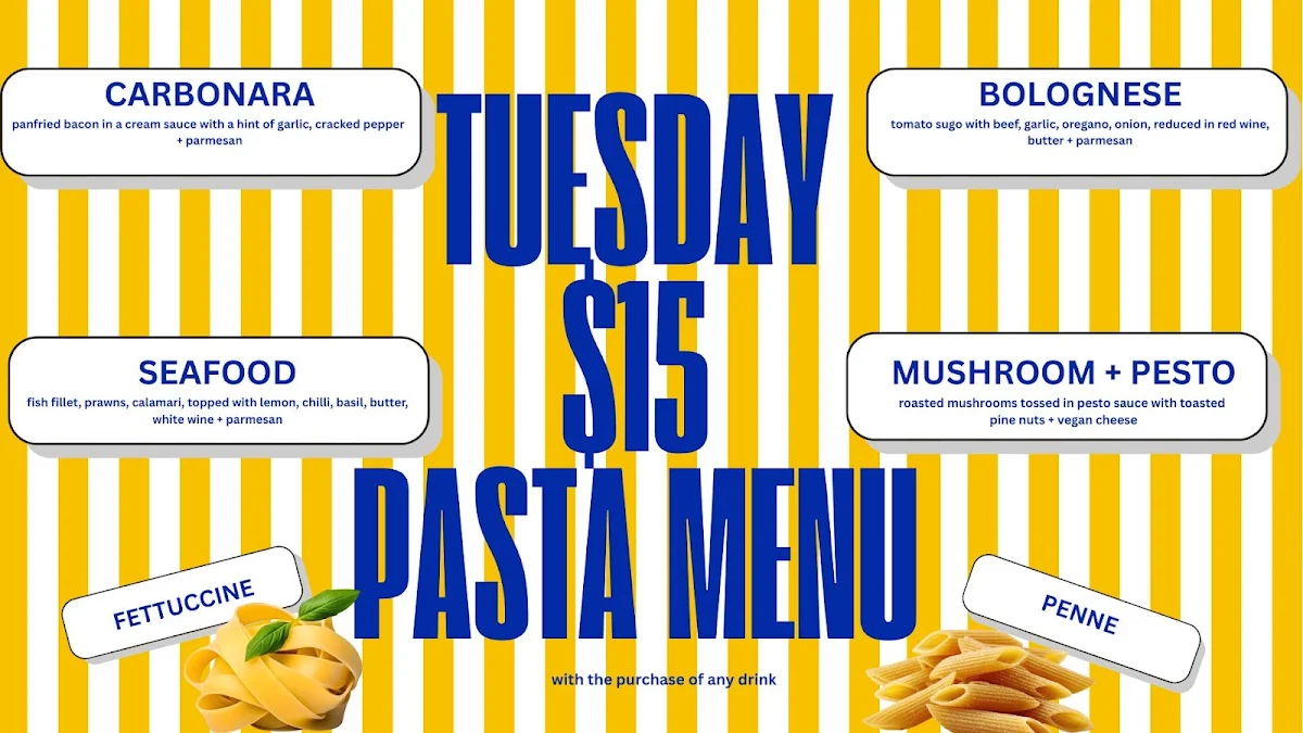 Menu, Port Club