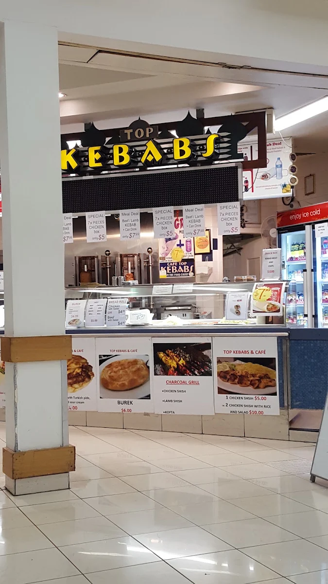 Menu, Top Kebabs