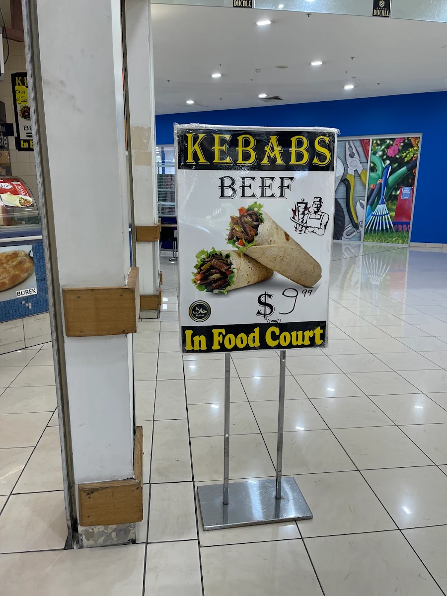 Menu, Top Kebabs