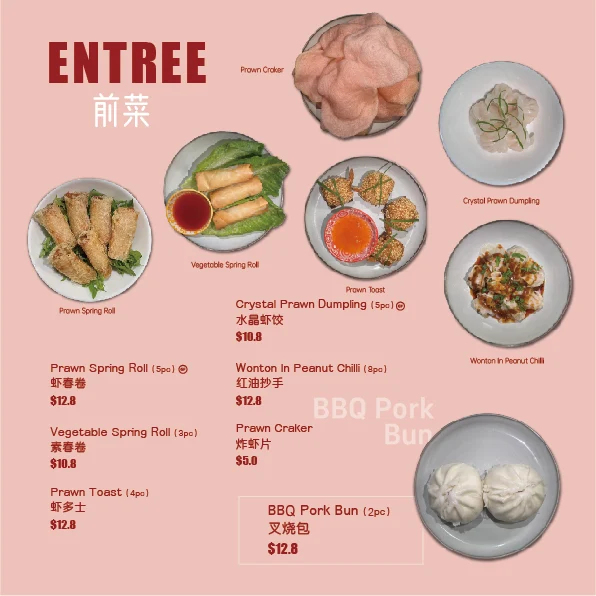 Menu, Meat & Dumpling Belgrave