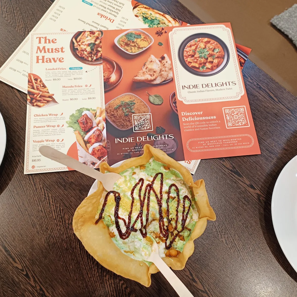 Menu, Indie Delights