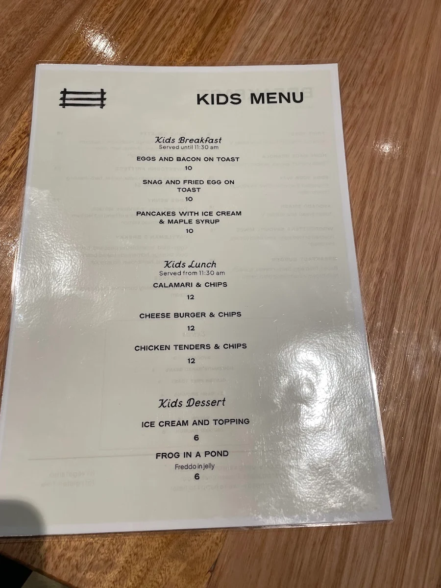 Menu, Splityard Social