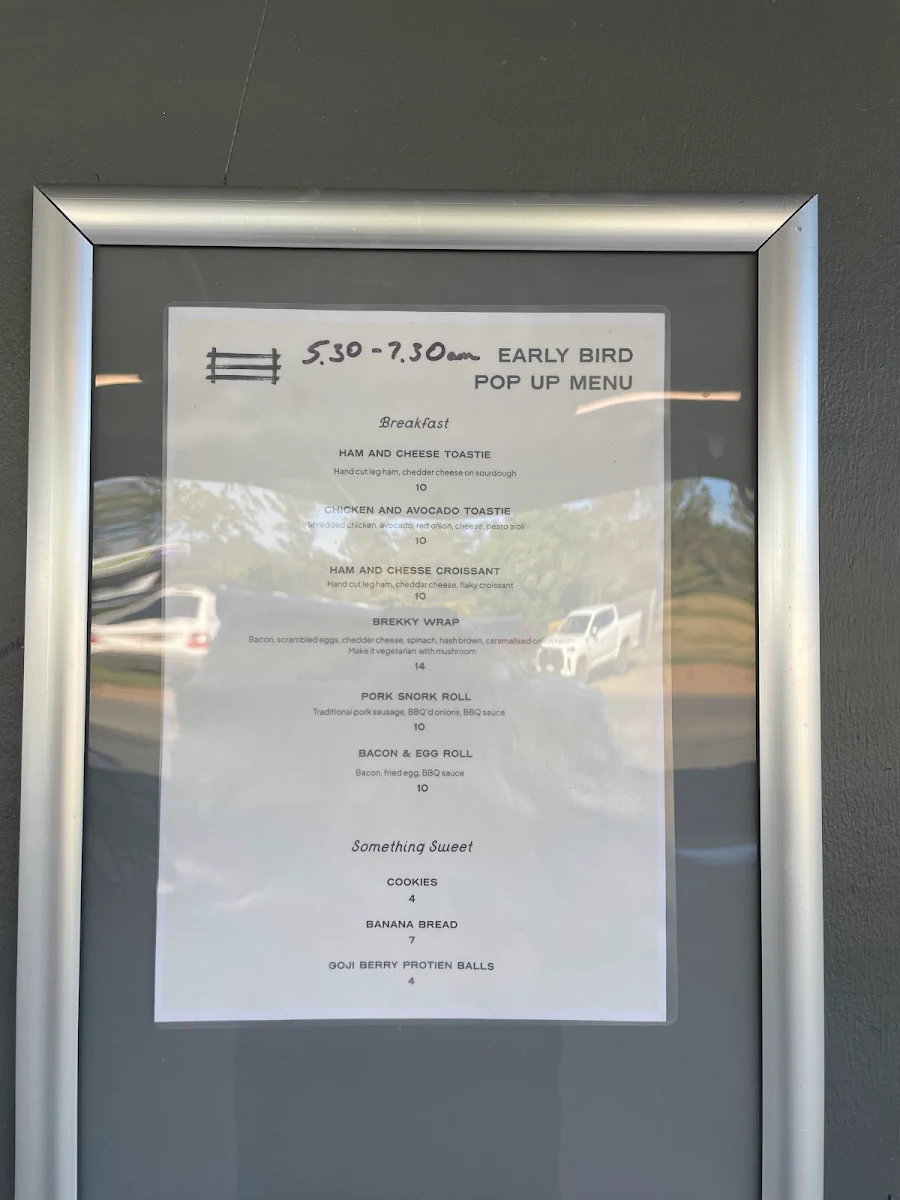 Menu, Splityard Social