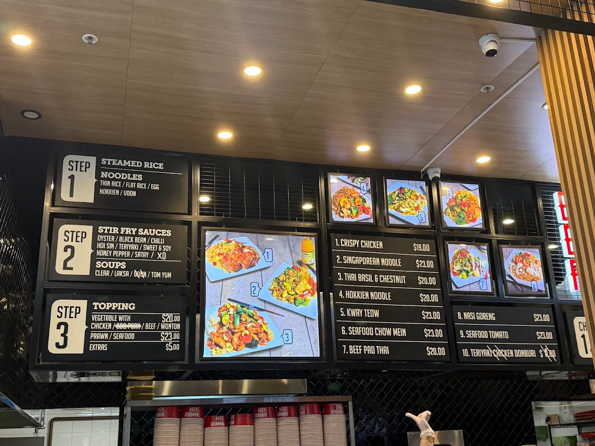 Menu, Bamboo Field