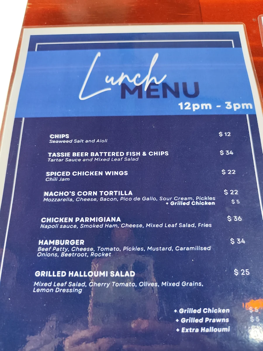 Menu, Discovery Resorts - Cradle Mountain Hellyers Restaurant