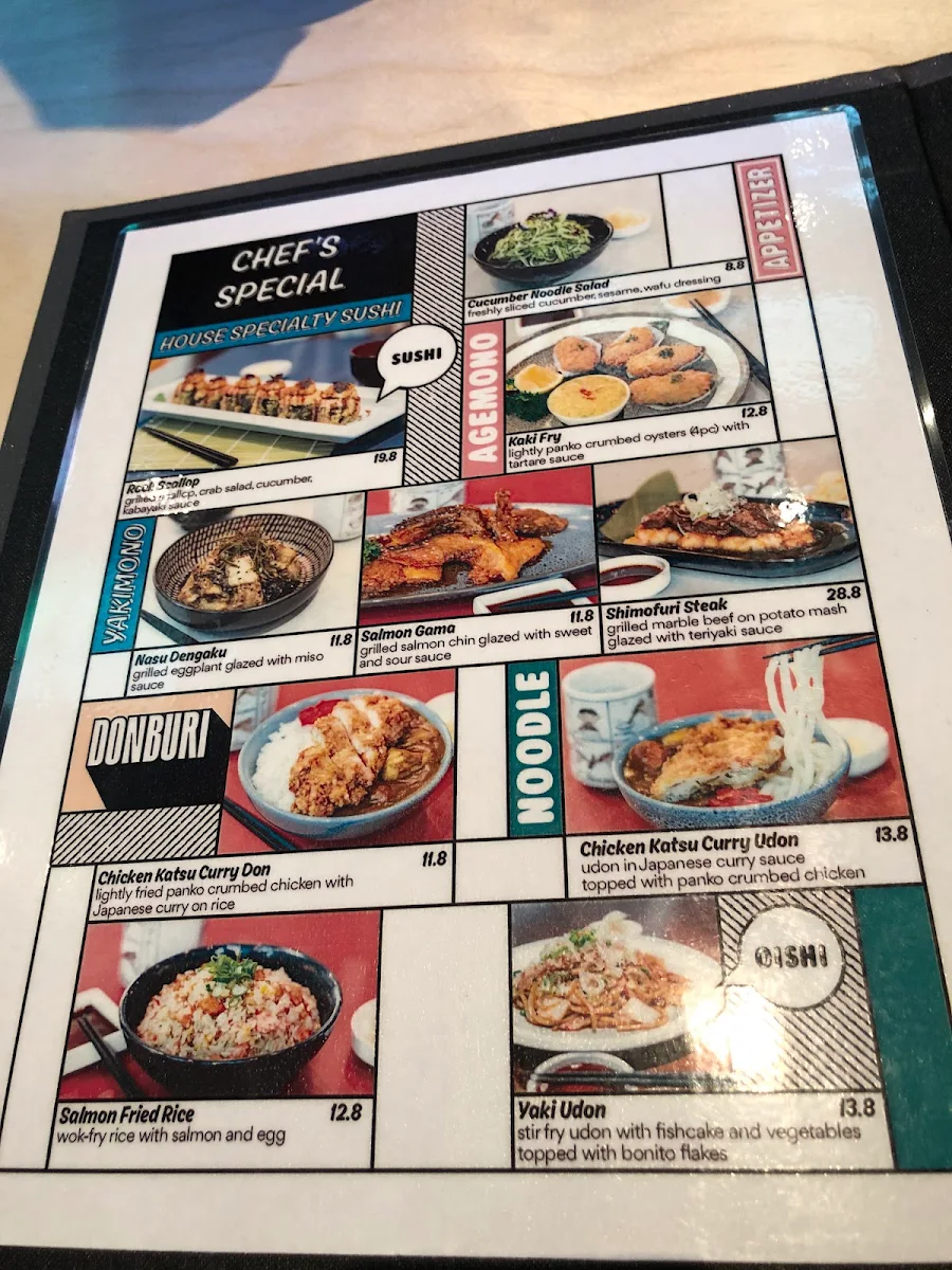 Menu, Super Tetsudo Carousel