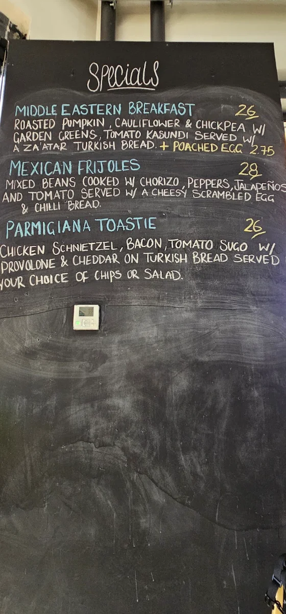 Menu, Two Before Ten Greenway