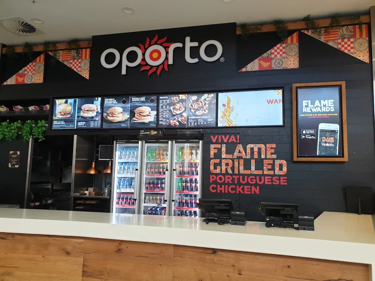 Menu, Oporto Highpoint