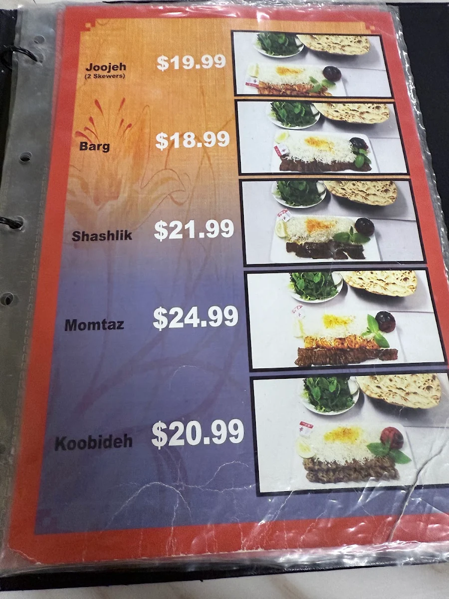 Menu, Addictions Cafe & Restaurant
