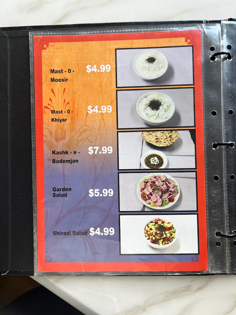 Menu, Addictions Cafe & Restaurant