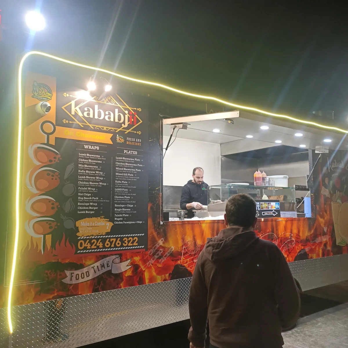Menu, Kababjii
