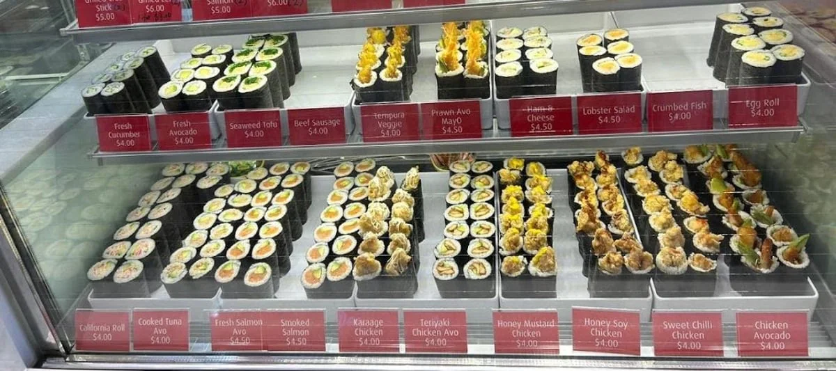Menu, Cool Sushi & Noodles Grafton