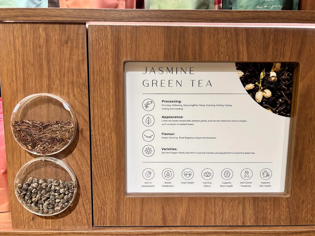 Menu, JSY Tea Chadstone