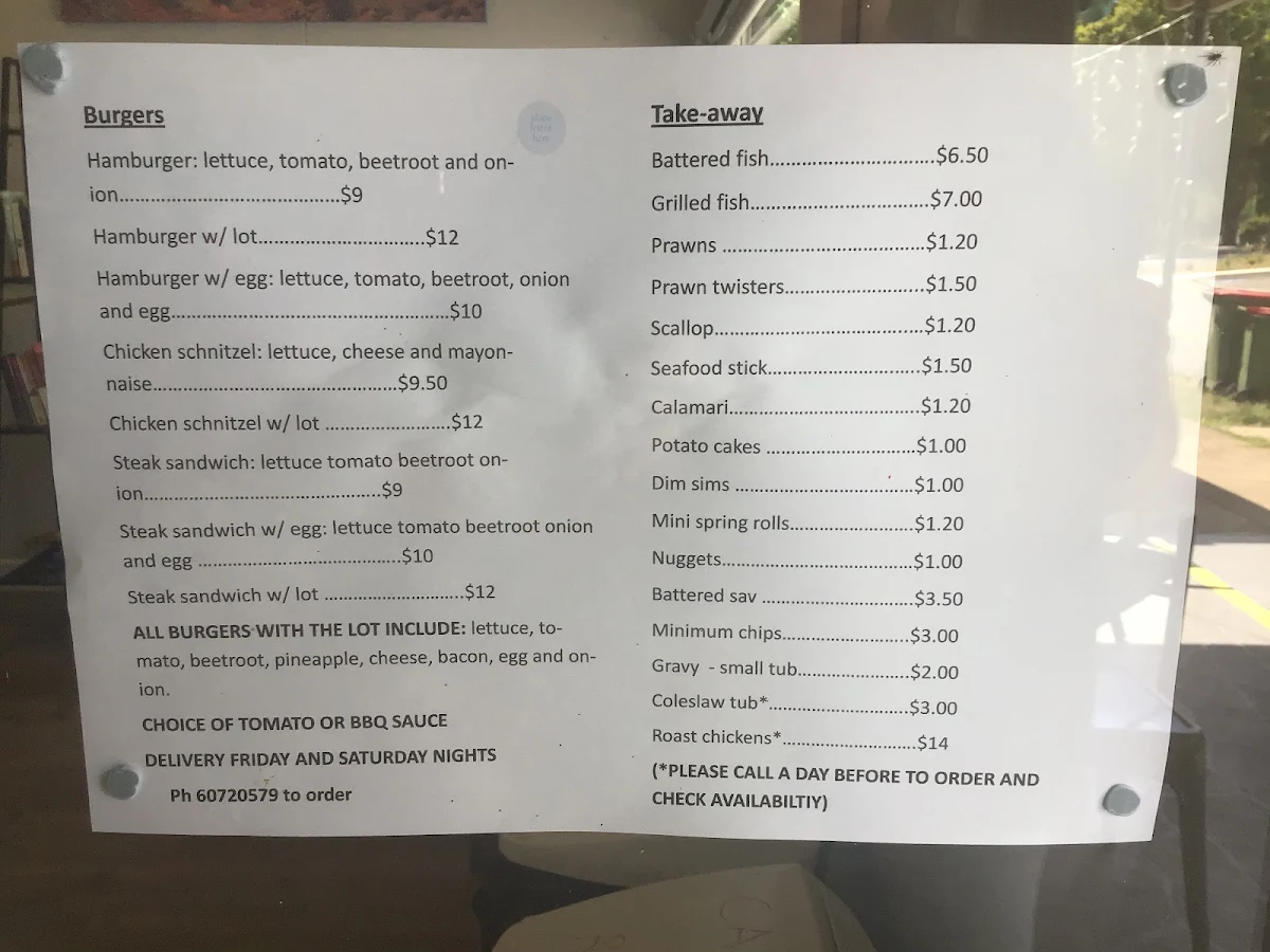 Menu photo 1
