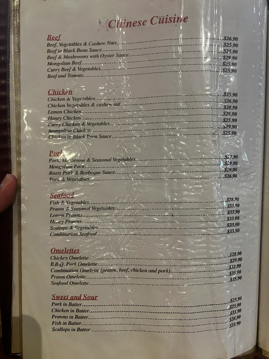 Menu, Kawanku