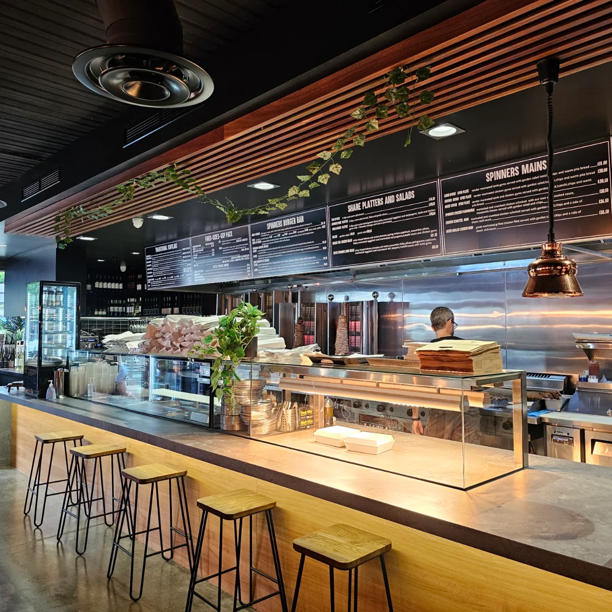 Vibe, Spinner's Souvlaki Bar And Grill