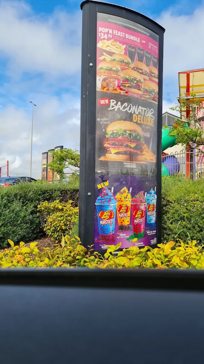 Menu, Hungry Jack's Burgers Warrnambool