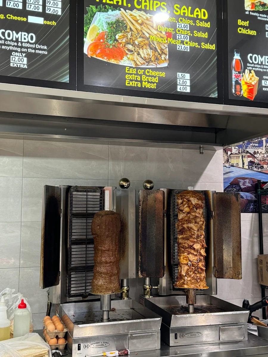 Menu, Forrestfield Kebab House