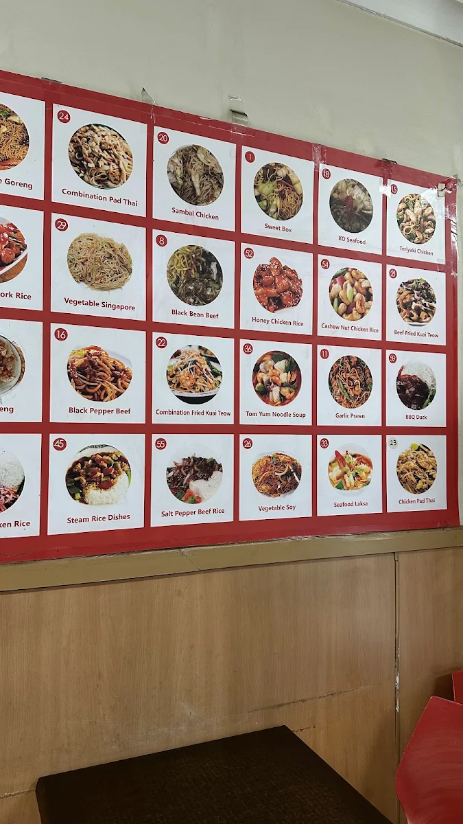 Menu, Yum Yum Noodle
