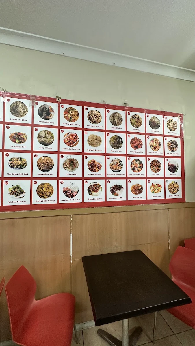 Menu, Yum Yum Noodle