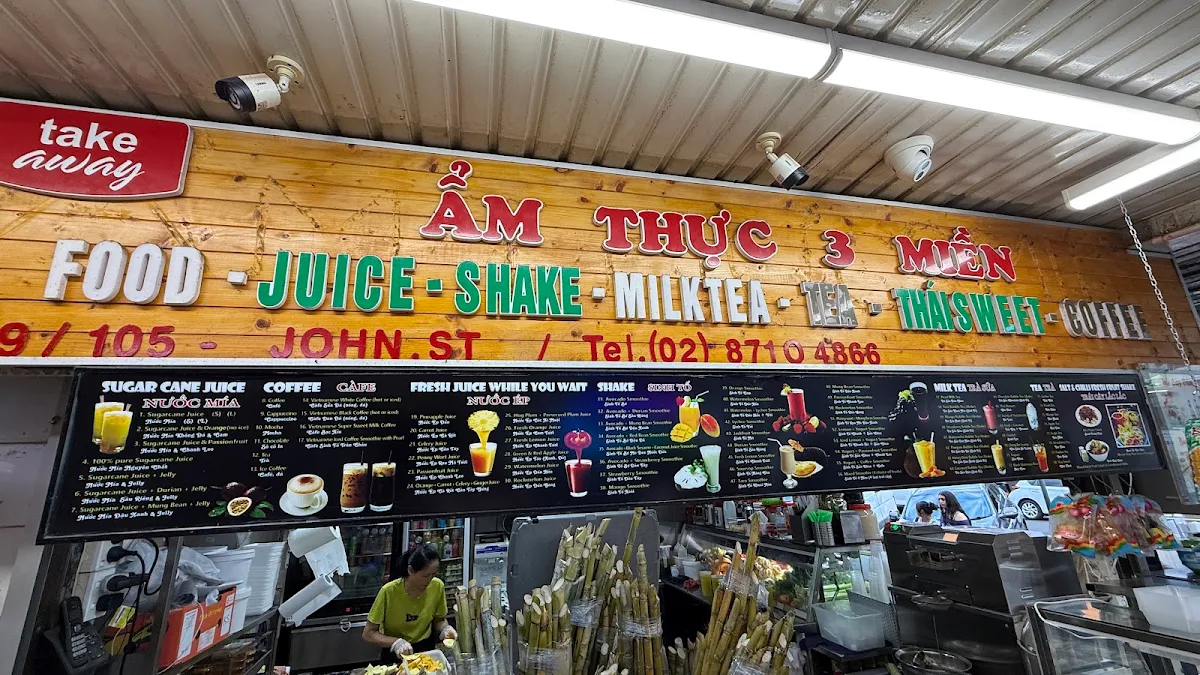 Menu, Ẩm Thực 3 Miền