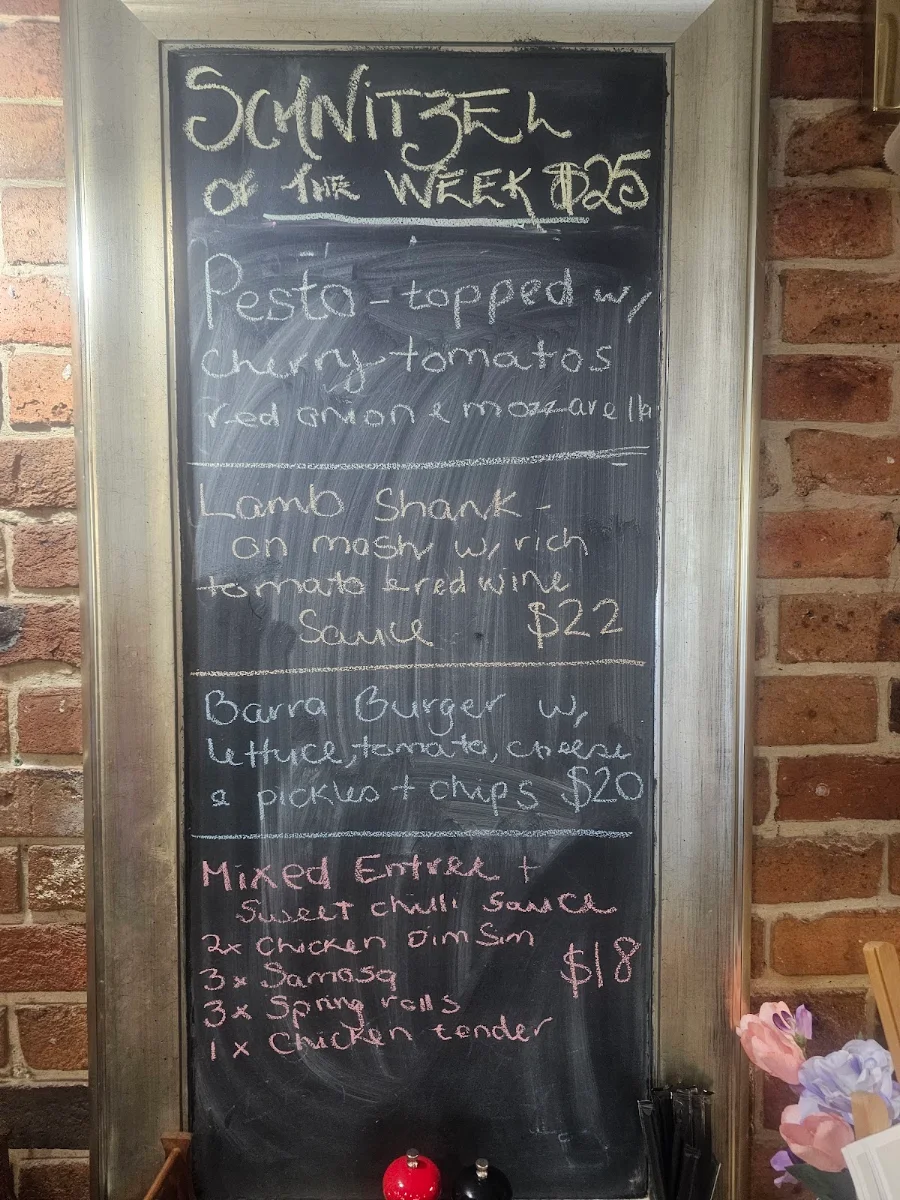 Menu, Archer Resort Family Bistro