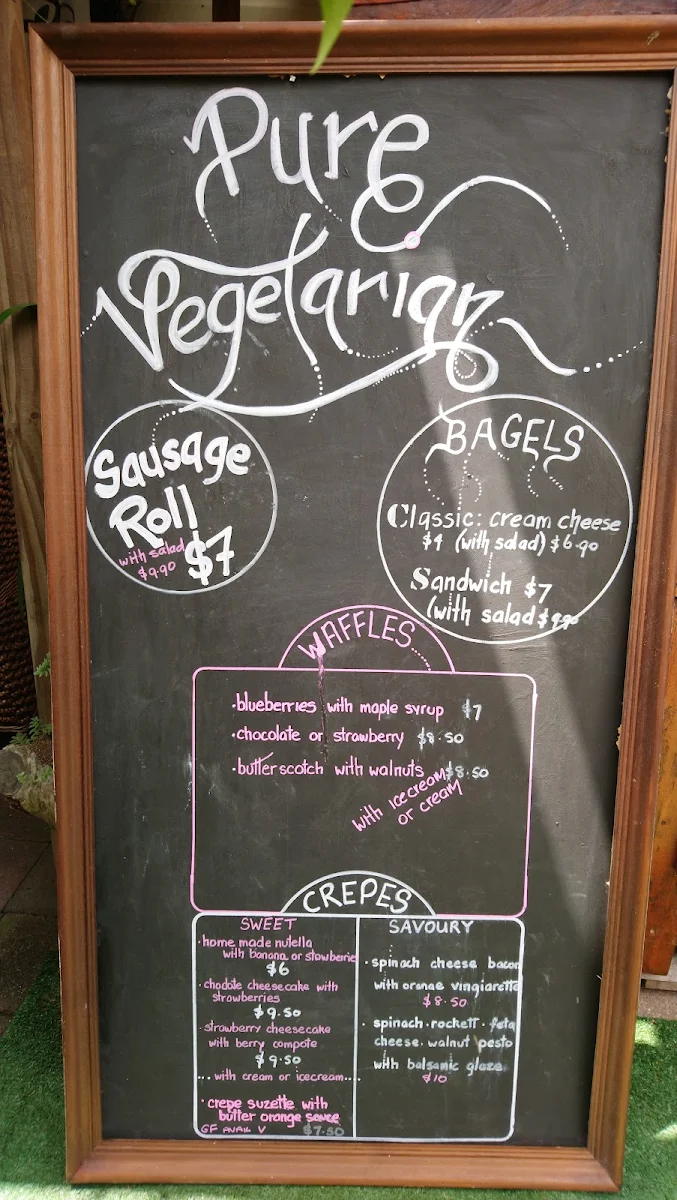 Menu, Krishnas Kitchen