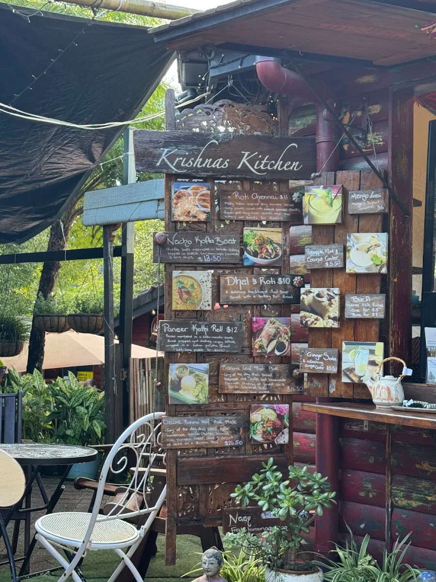 Menu, Krishnas Kitchen