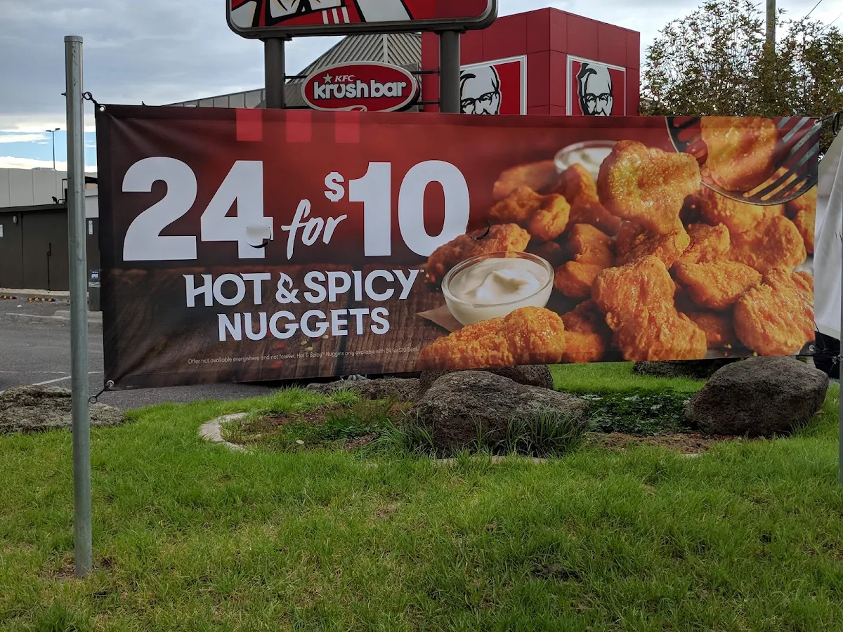 Menu, KFC Moonee Ponds