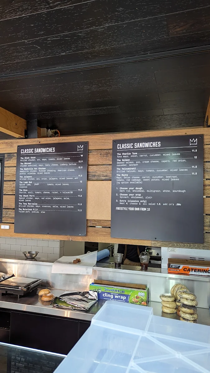 Menu, Brooklyn Bridge Deli