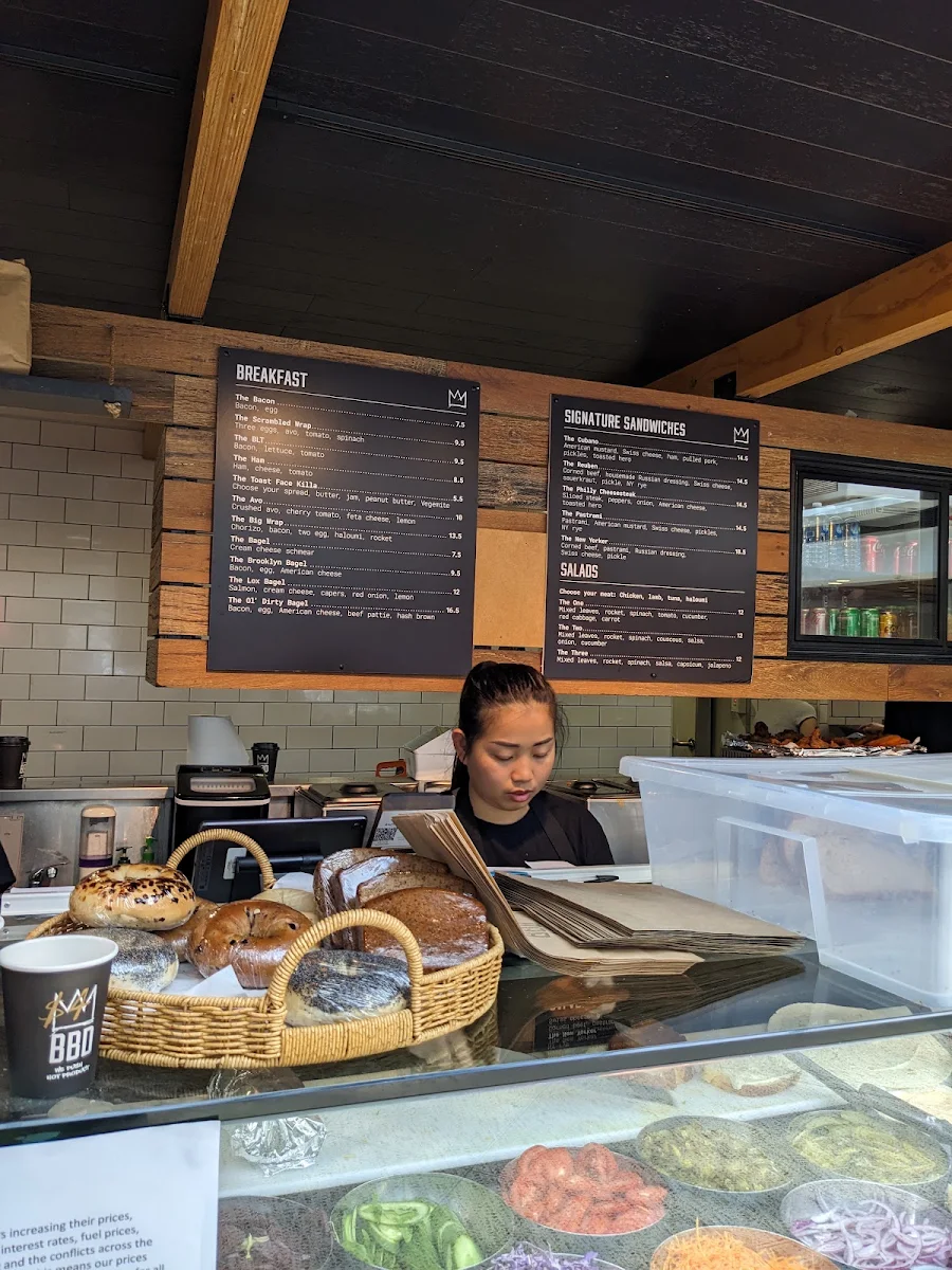 Menu, Brooklyn Bridge Deli