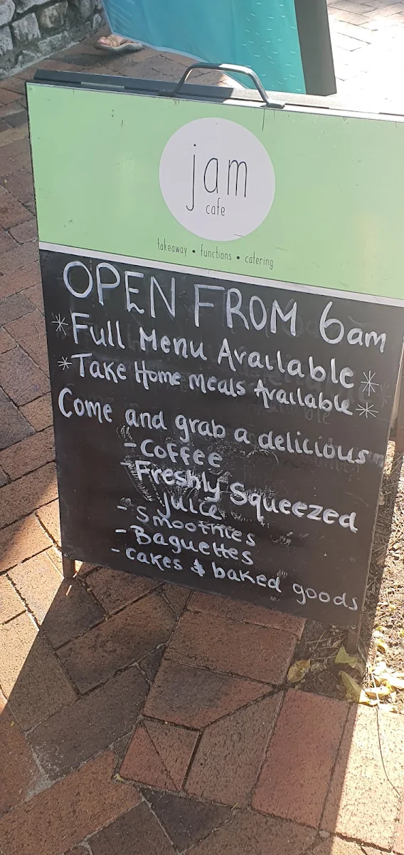 Menu, Jam Cafe