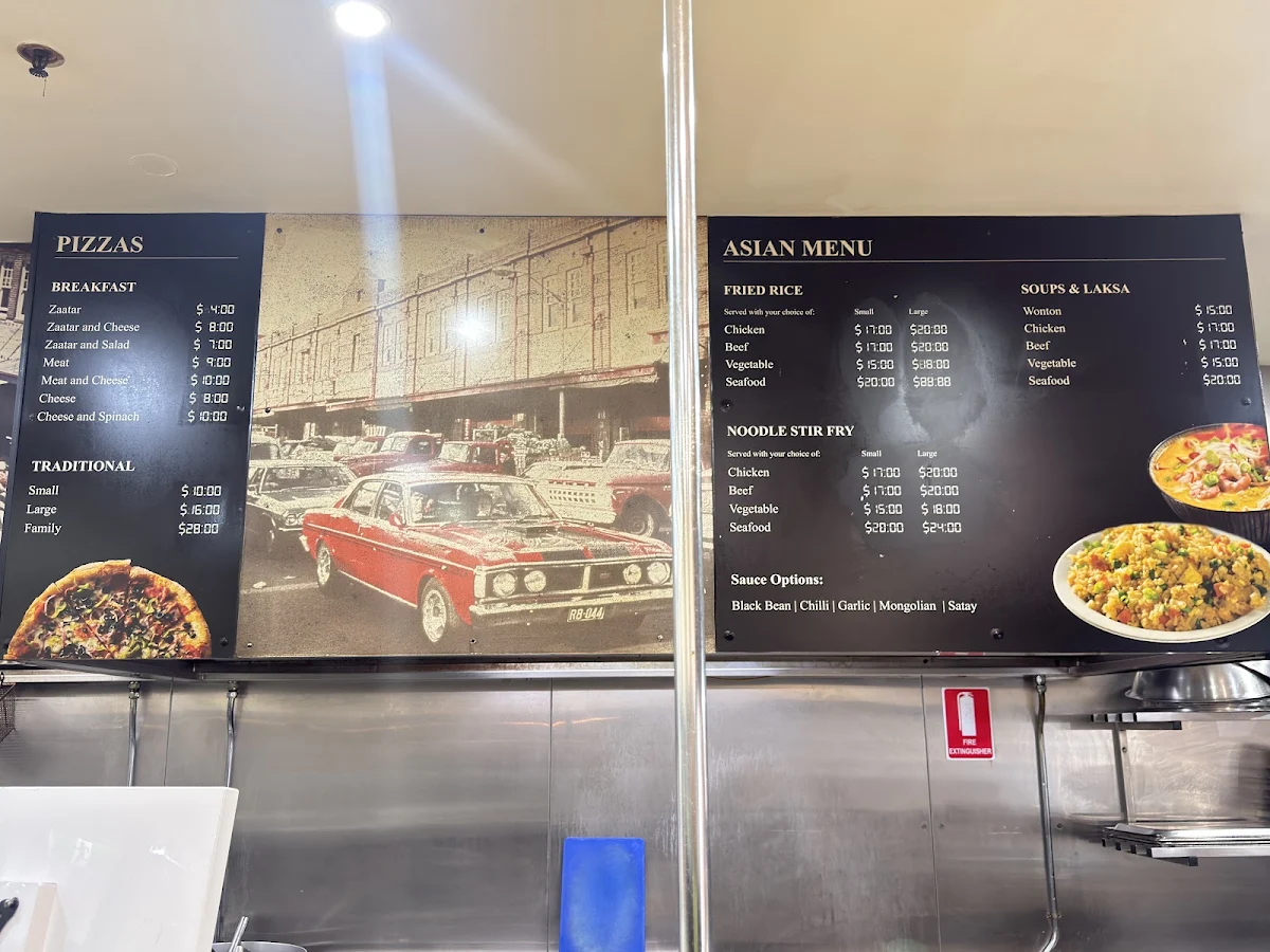 Menu, Ella Cafe