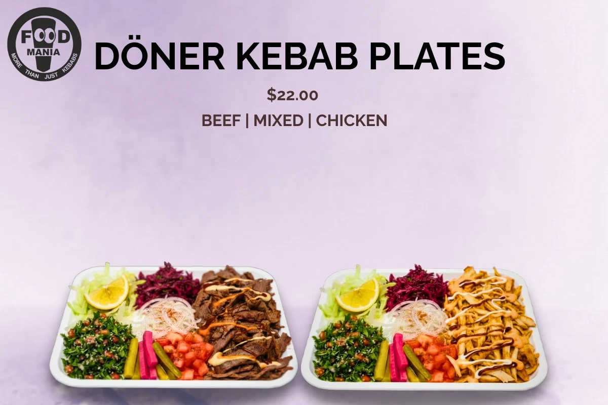 Menu, Food Mania Kebab House