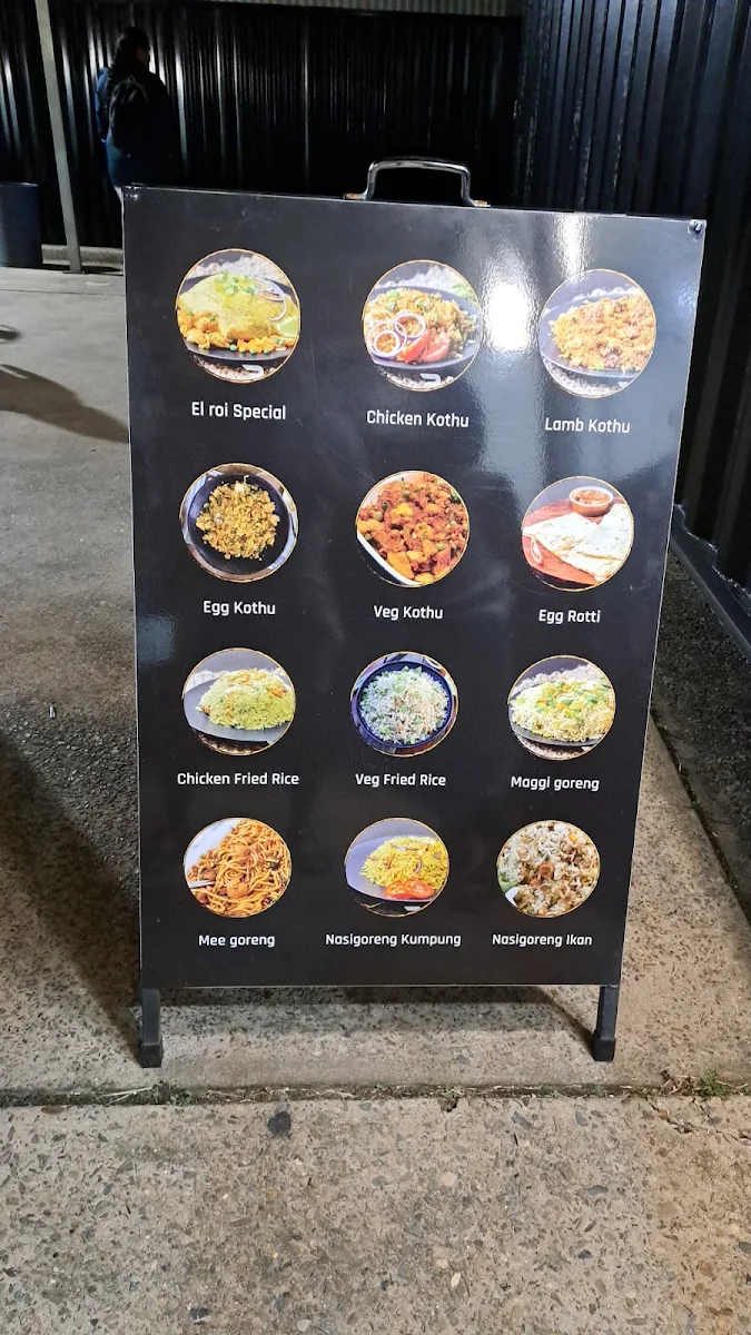 Menu, El Roi Kothu Corner