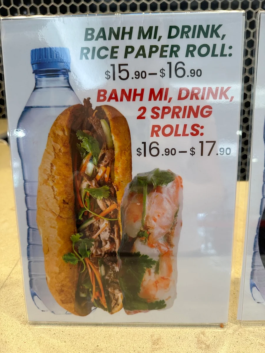 Menu, Vietnamese Rice Paper