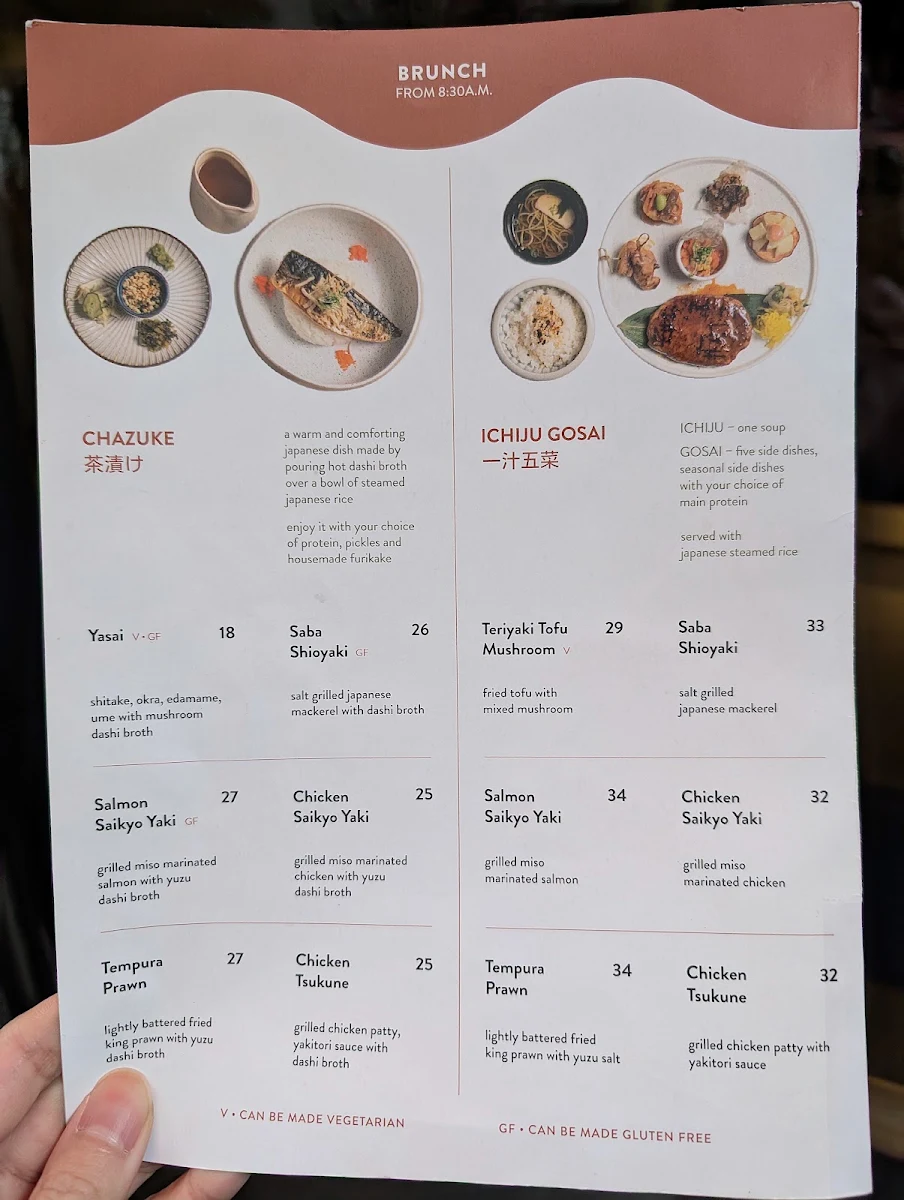 Menu, KOMBU QVM