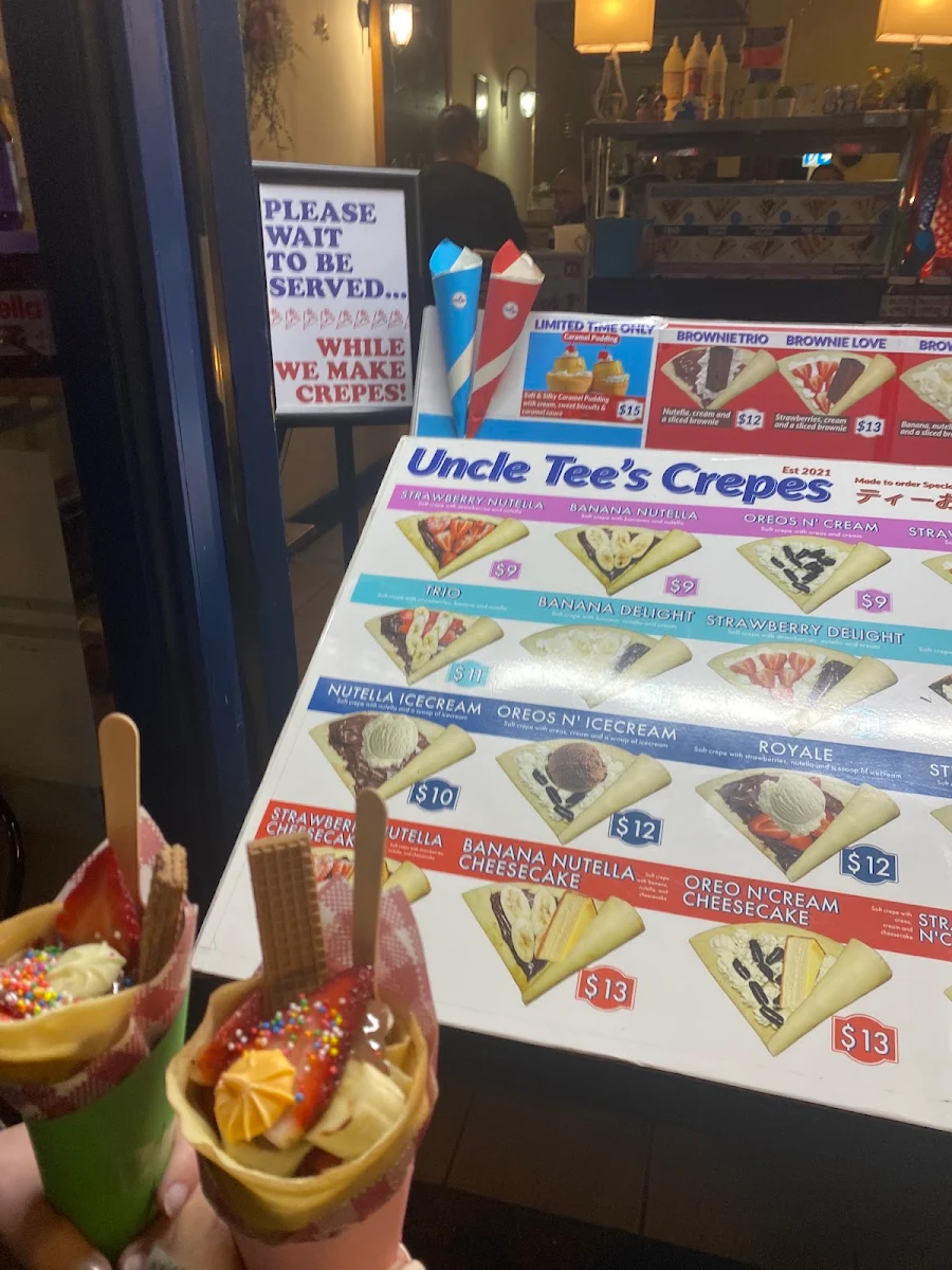 Vibe, Uncle Tee's Crepes Newtown