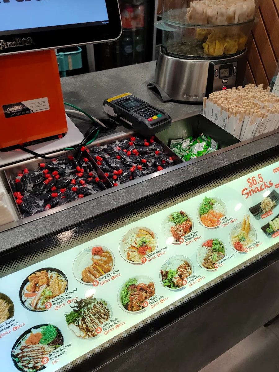 Menu, Sushi Paradise