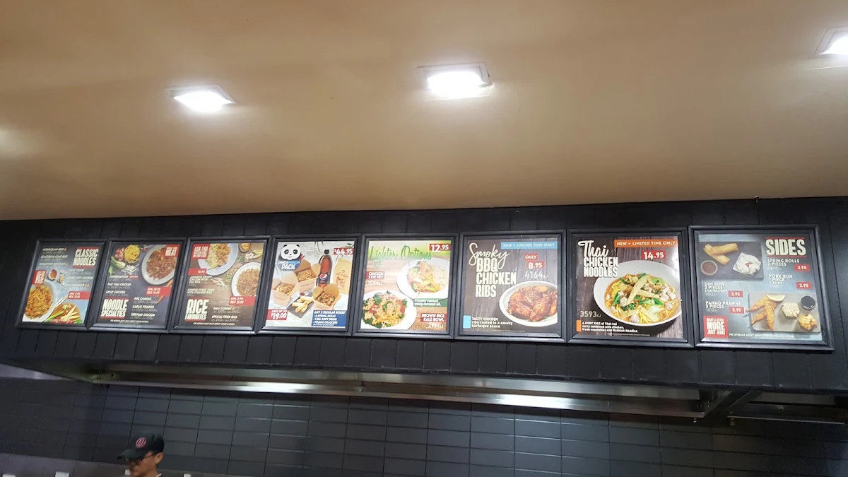 Menu, Noodle Box Bendigo