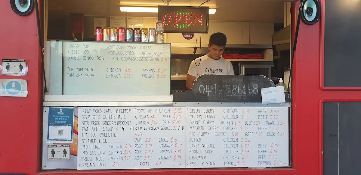 Menu, Desert Dawgs