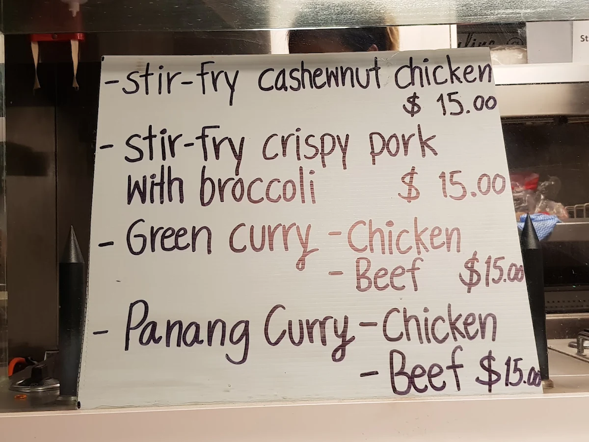 Menu, Desert Dawgs