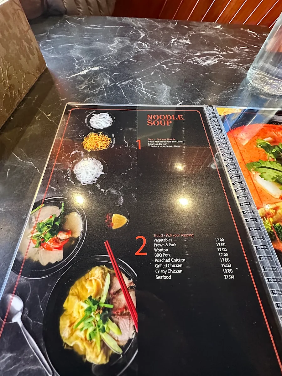 Menu, Vinh Long 2