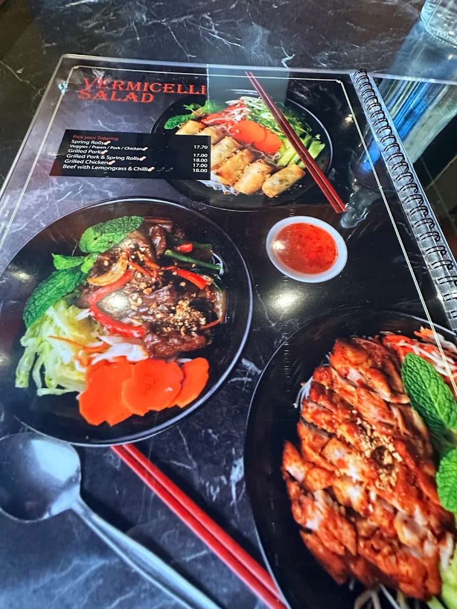 Menu, Vinh Long 2