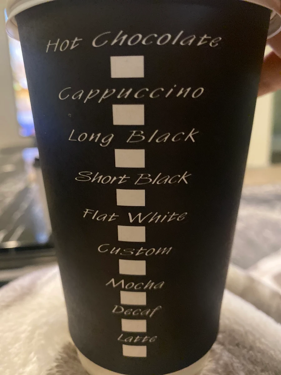 Menu, The Roasted Coffee Bean
