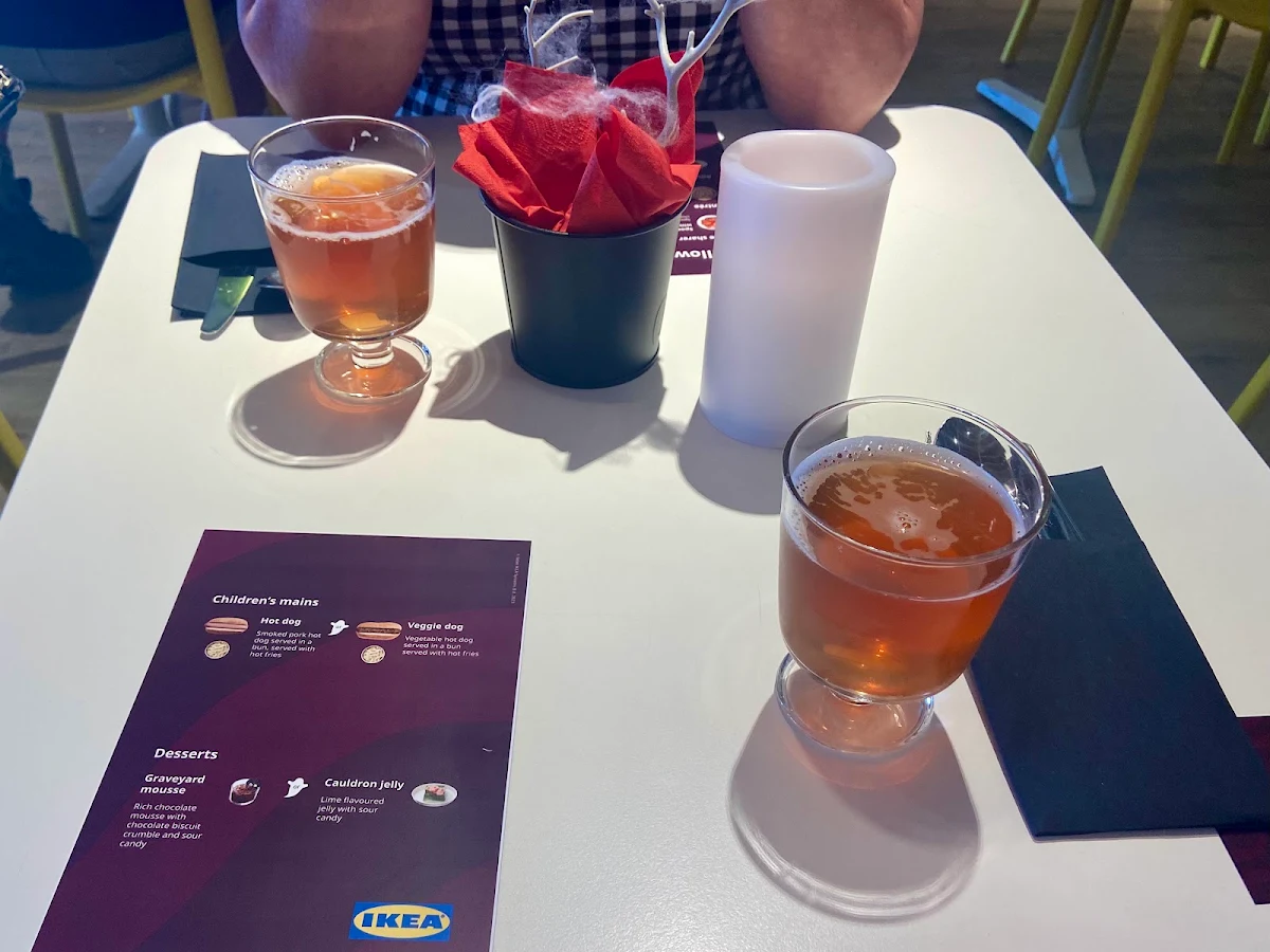 Menu, IKEA Restaurant